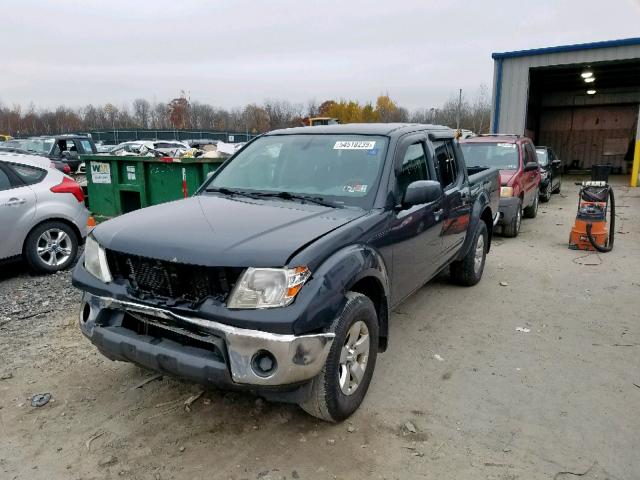 1N6AD0EV1AC421543 - 2010 NISSAN FRONTIER C GRAY photo 2