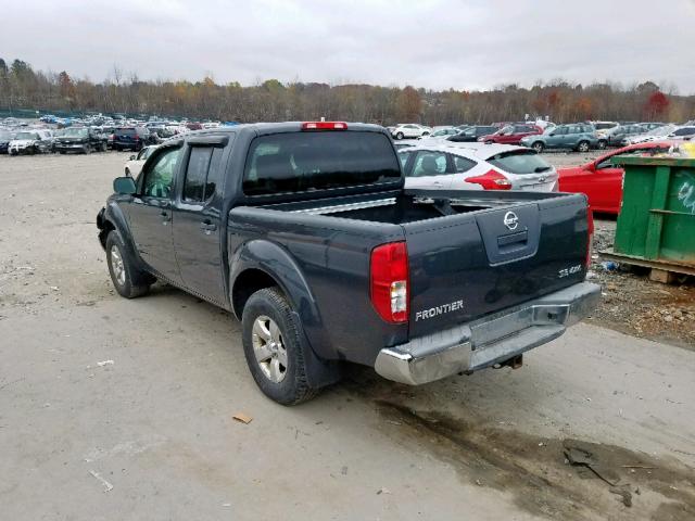 1N6AD0EV1AC421543 - 2010 NISSAN FRONTIER C GRAY photo 3