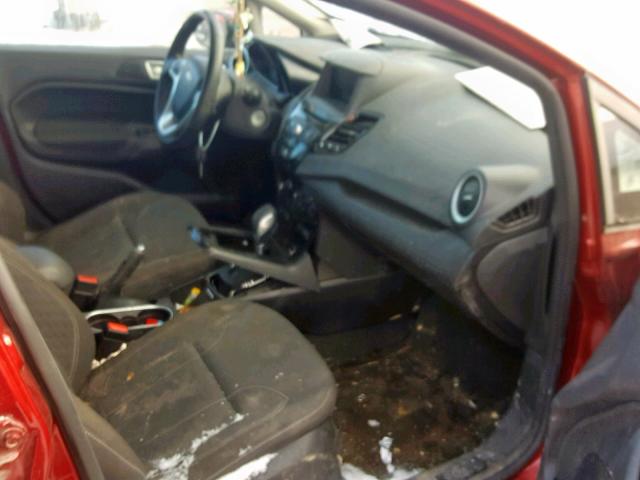 3FADP4EJ1FM197441 - 2015 FORD FIESTA SE RED photo 5