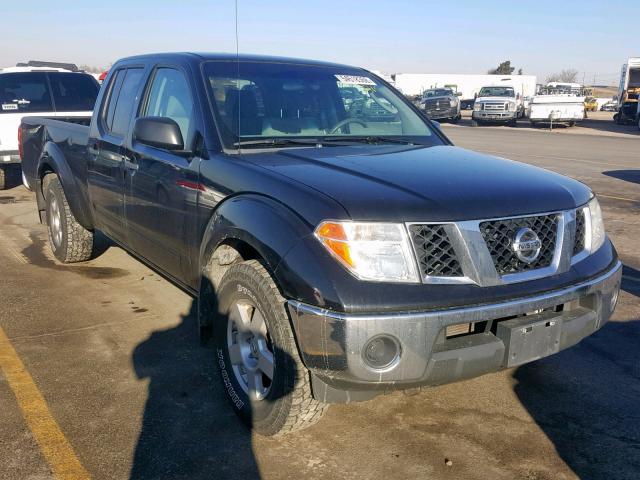 1N6AD09W28C416557 - 2008 NISSAN FRONTIER C BLACK photo 1