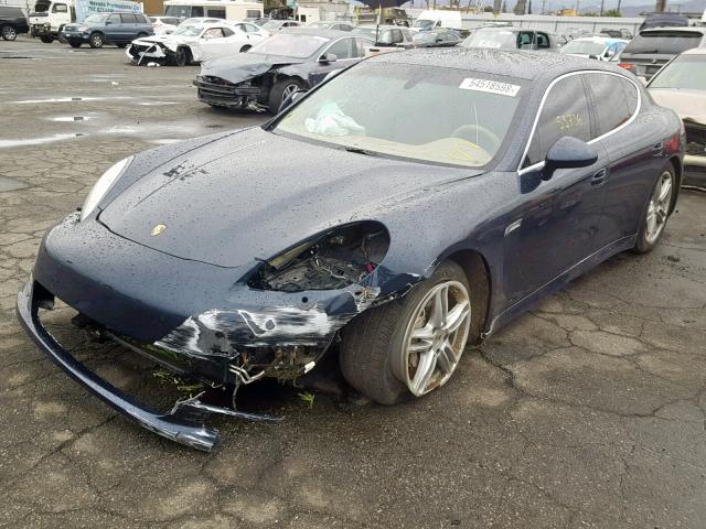 WP0AB2A76BL060209 - 2011 PORSCHE PANAMERA S BLUE photo 2