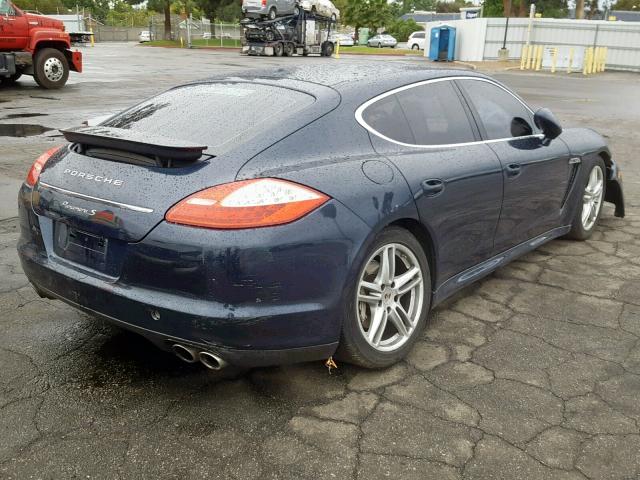 WP0AB2A76BL060209 - 2011 PORSCHE PANAMERA S BLUE photo 4