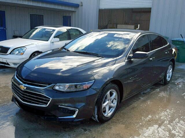 1G1ZB5STXHF282431 - 2017 CHEVROLET MALIBU LS 石墨色 照片 2