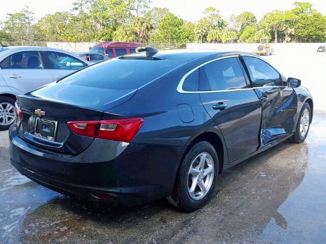 1G1ZB5STXHF282431 - 2017 CHEVROLET MALIBU LS 石墨色 照片 4
