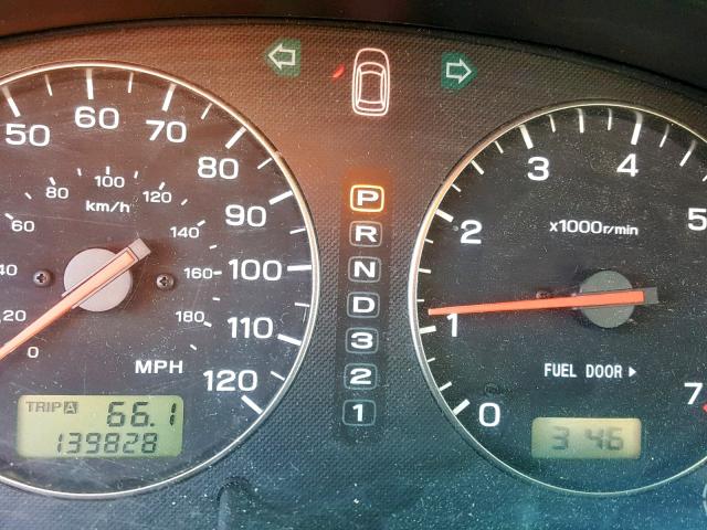 4S3BH806937610074 - 2003 SUBARU LEGACY OUT RED photo 8