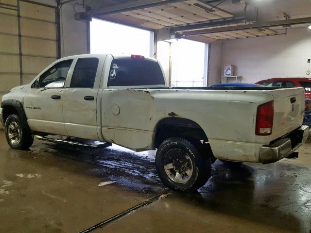 1D7KS28D66J217891 - 2006 DODGE RAM 2500 S Սպիտակ լուսանկար 3