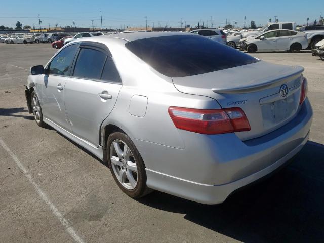 4T1BE46K29U308802 - 2009 TOYOTA CAMRY BASE SILVER photo 3