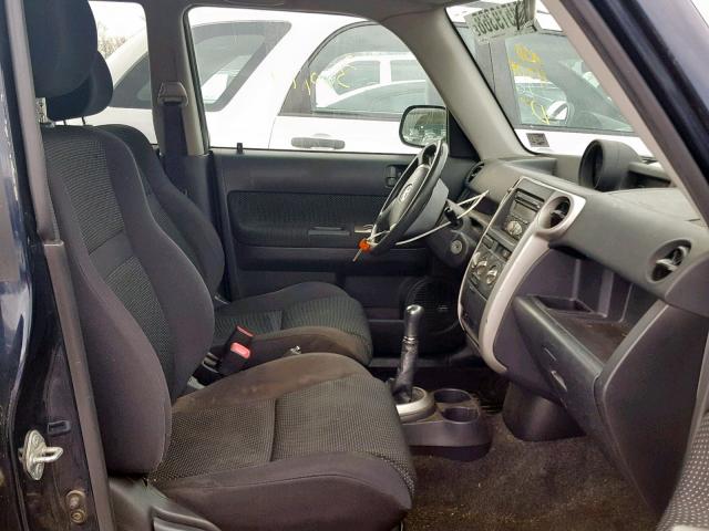 JTLKT334264033846 - 2006 TOYOTA SCION XB Қара фото 5