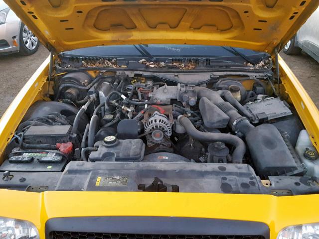 2FAFP72V68X125031 - 2008 FORD CROWN VICT YELLOW photo 7