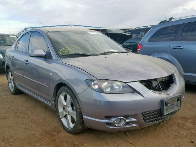 JM1BK123751303178 - 2005 MAZDA 3 S GRAY photo 1