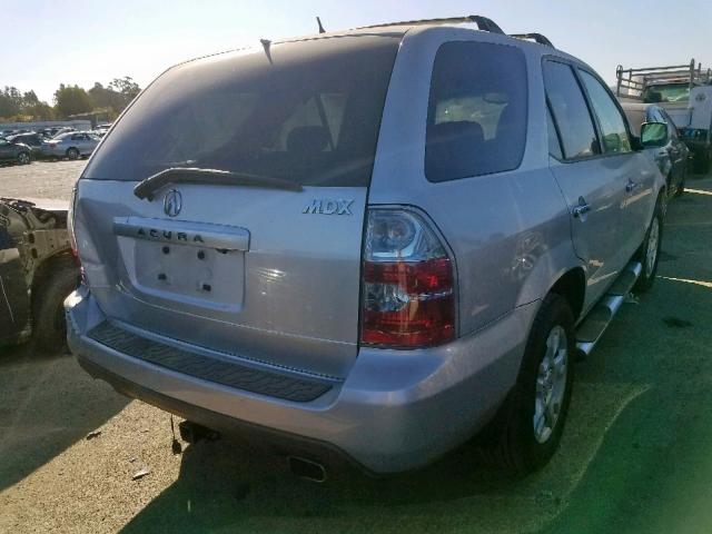 2HNYD18856H507532 - 2006 ACURA MDX TOURIN SILVER photo 4