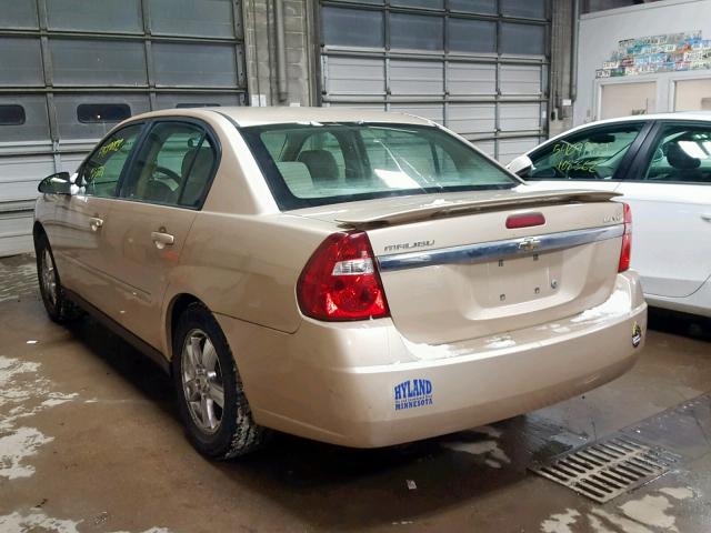 1G1ZT54885F194690 - 2005 CHEVROLET MALIBU LS 金色 照片 3