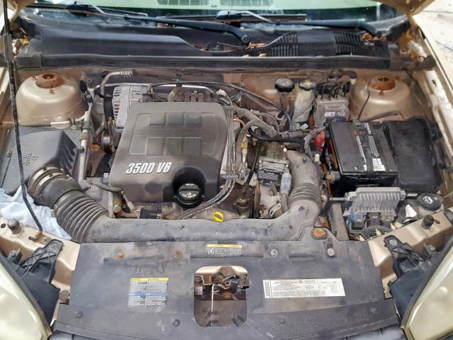 1G1ZT54885F194690 - 2005 CHEVROLET MALIBU LS 金色 照片 7
