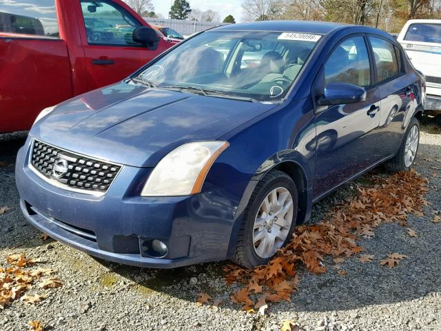 3N1AB61E68L738088 - 2008 NISSAN SENTRA 2.0 BLUE photo 2