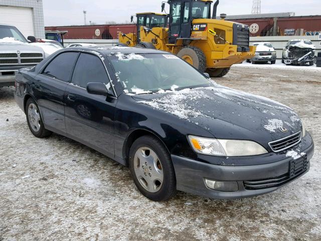 JT8BF28G610336465 - 2001 LEXUS ES 300 BLACK photo 1