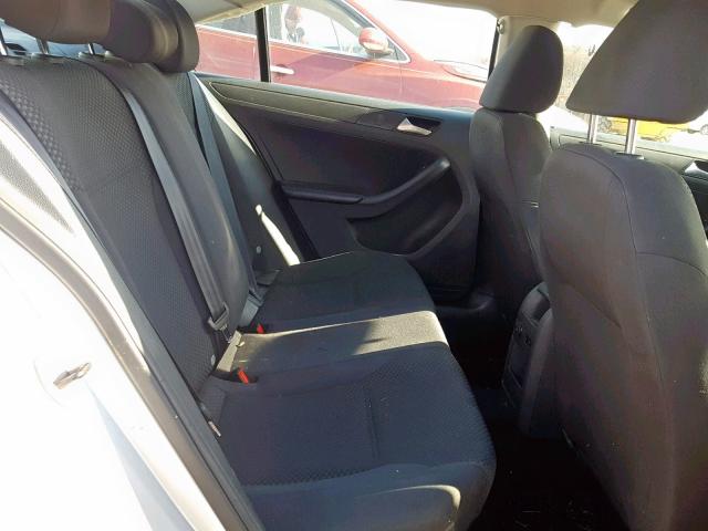 3VW2K7AJ0EM288381 - 2014 VOLKSWAGEN JETTA BASE SILVER photo 6