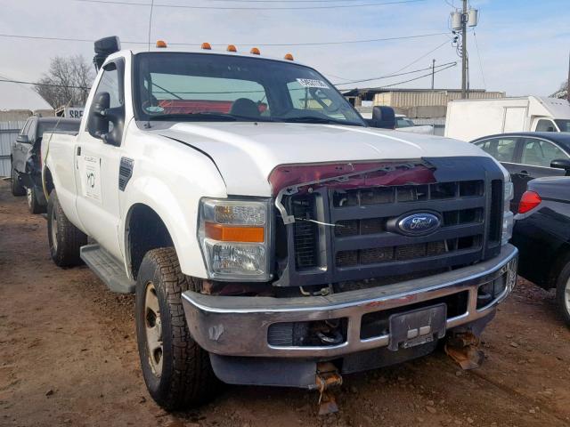 1FTWF31528EC46308 - 2008 FORD F350 SRW S WHITE photo 1