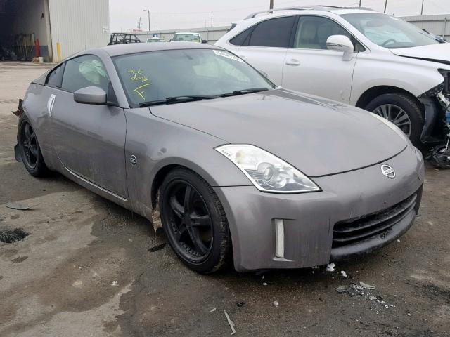 JN1BZ34E97M552415 - 2007 NISSAN 350Z COUPE GRAY photo 1