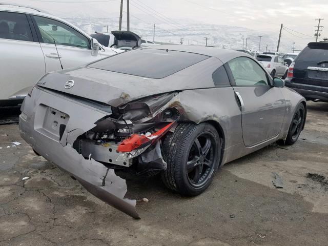 JN1BZ34E97M552415 - 2007 NISSAN 350Z COUPE GRAY photo 4