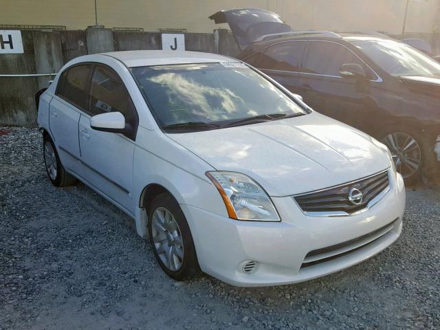 3N1AB6AP1BL689925 - 2011 NISSAN SENTRA 2.0 WHITE photo 1