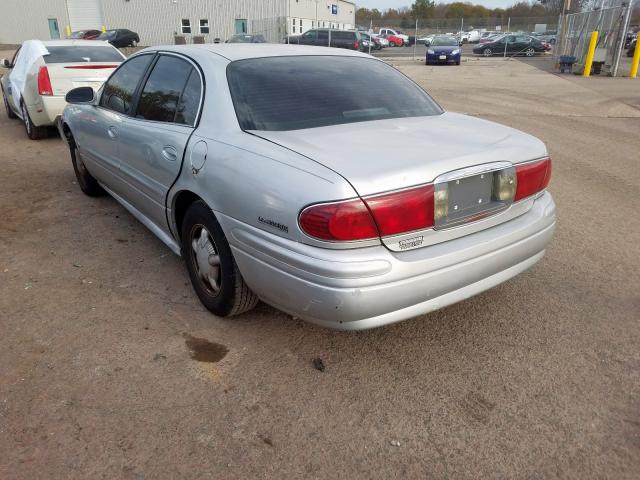 1G4HP54K6Y4104175 - 2000 BUICK LESABRE CU SILVER photo 3