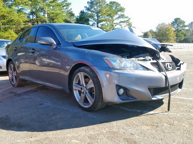 JTHBF5C2XC5180370 - 2012 LEXUS IS 250 GRAY photo 1