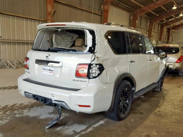 JN8AY2ND9J9054886 - 2018 NISSAN ARMADA SV WHITE photo 4