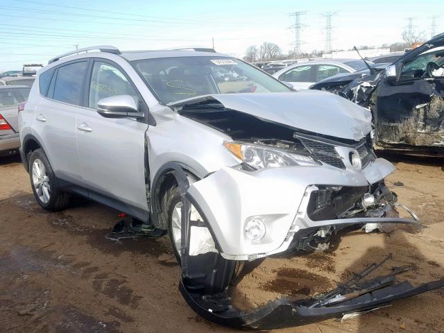 2T3DFREV7DW125166 - 2013 TOYOTA RAV4 LIMIT SILVER photo 1