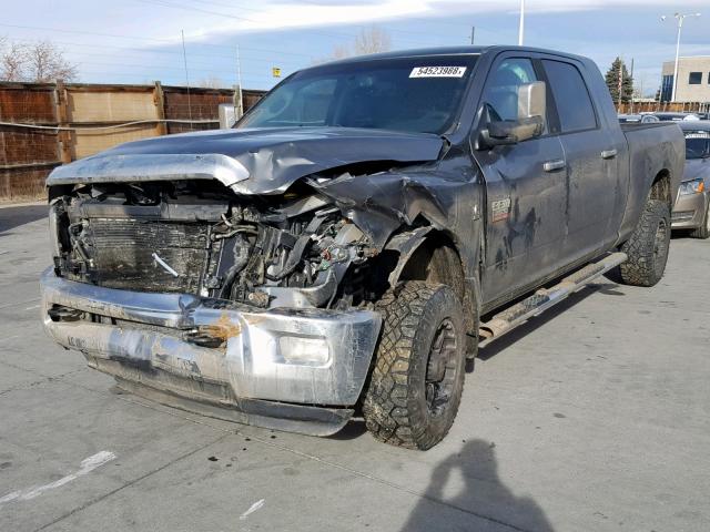 3D7UT2HL8BG514198 - 2011 DODGE RAM 2500 GRAY photo 2