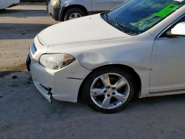 1G1ZD5E19BF215248 - 2011 CHEVROLET MALIBU 2LT WHITE photo 9