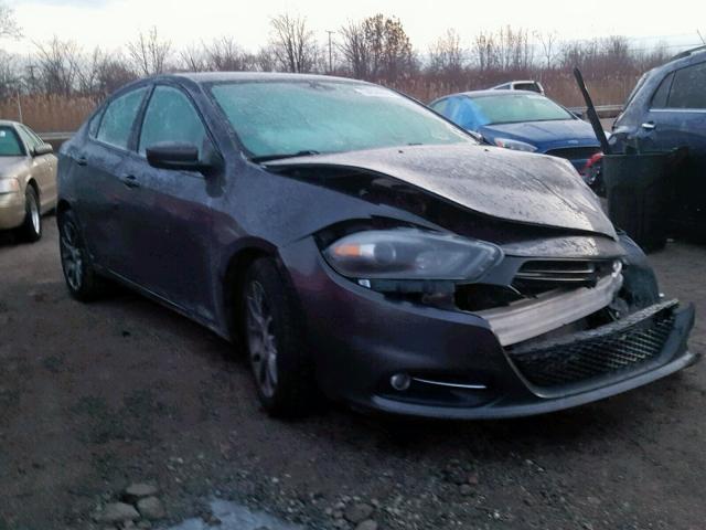 1C3CDFBB8ED759020 - 2014 DODGE DART SXT GRAY photo 1