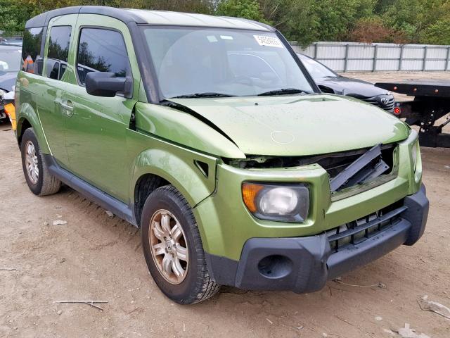 5J6YH18798L010923 - 2008 HONDA ELEMENT EX GREEN photo 1