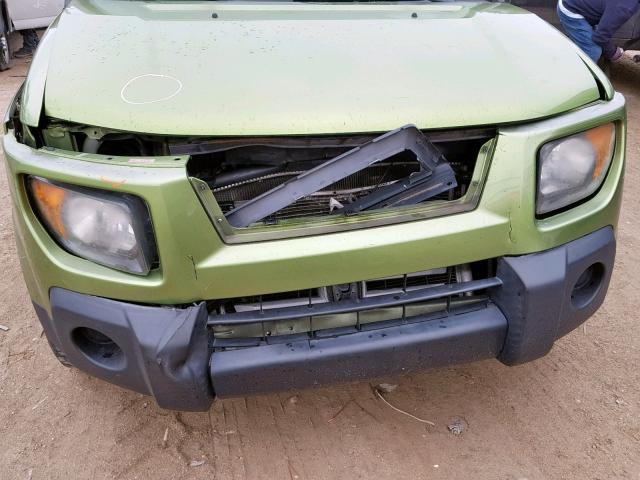 5J6YH18798L010923 - 2008 HONDA ELEMENT EX GREEN photo 9