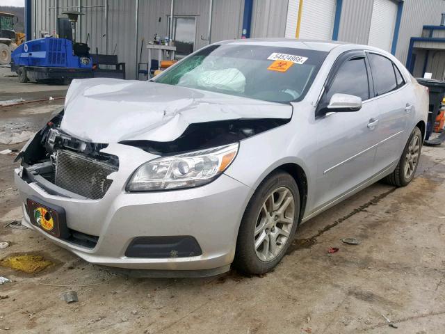 1G11C5SA7DF344693 - 2013 CHEVROLET MALIBU 1LT SILVER photo 2
