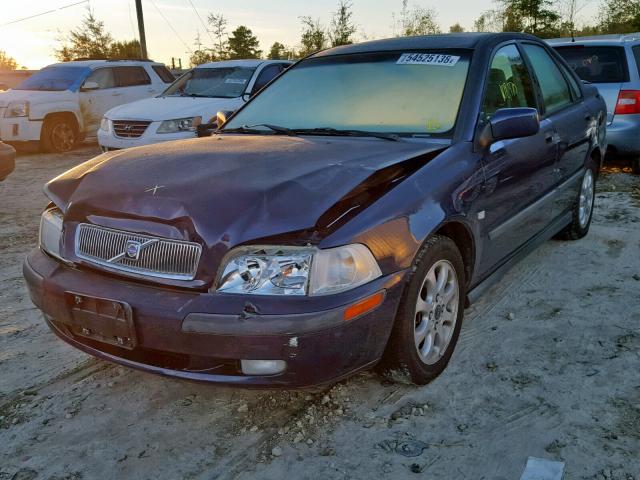 YV1VS29561F616949 - 2001 VOLVO S40 1.9T BLUE photo 2