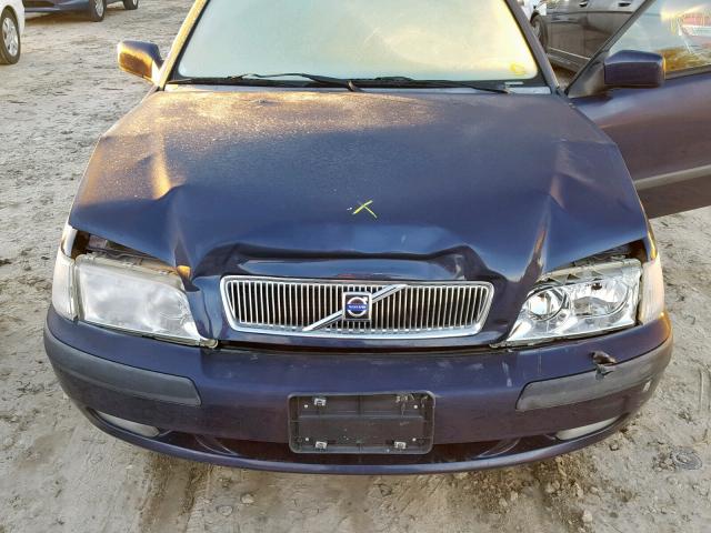 YV1VS29561F616949 - 2001 VOLVO S40 1.9T BLUE photo 7