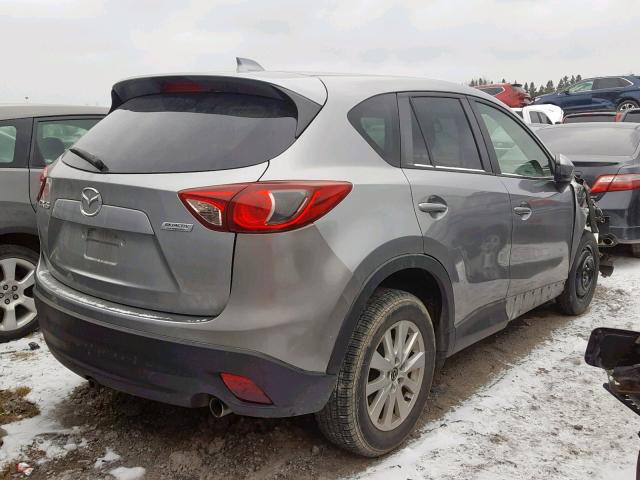 JM3KE2BE7D0129736 - 2013 MAZDA CX-5 SPORT SILVER photo 4