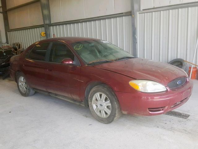 1FAFP56UX7A191708 - 2007 FORD TAURUS SEL MAROON photo 1