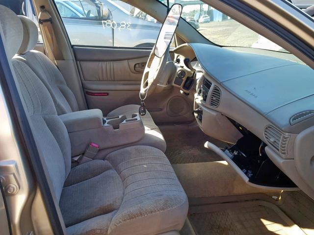 2G4WS52J841265925 - 2004 BUICK CENTURY CU GOLD photo 5