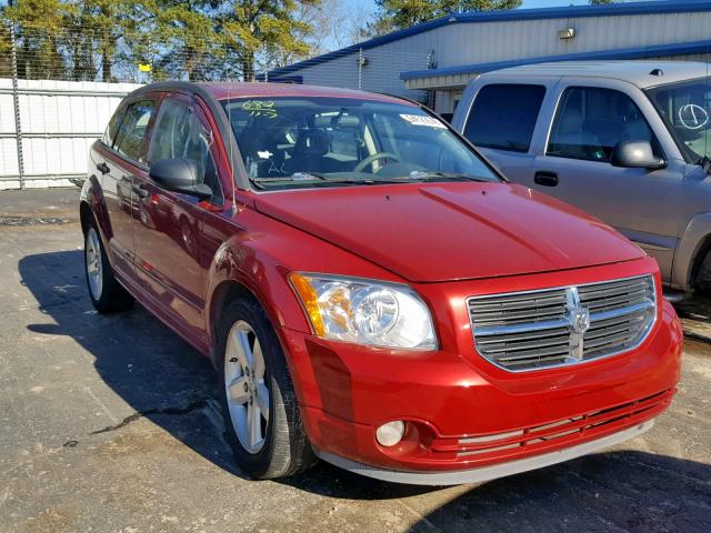 1B3HB48B37D109325 - 2007 DODGE CALIBER SX MAROON photo 1