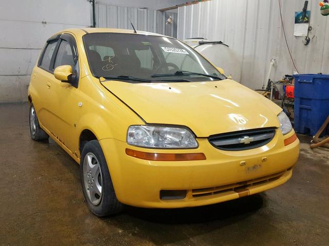 KL1TD66608B075224 - 2008 CHEVROLET AVEO BASE Sarı foto 1