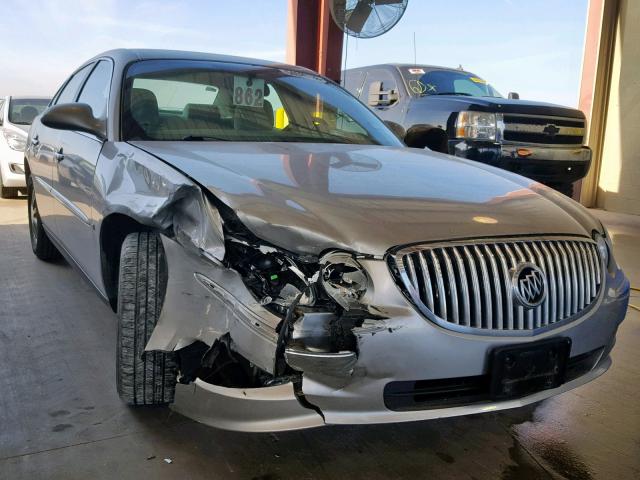 2G4WC582881190355 - 2008 BUICK LACROSSE C SILVER photo 1