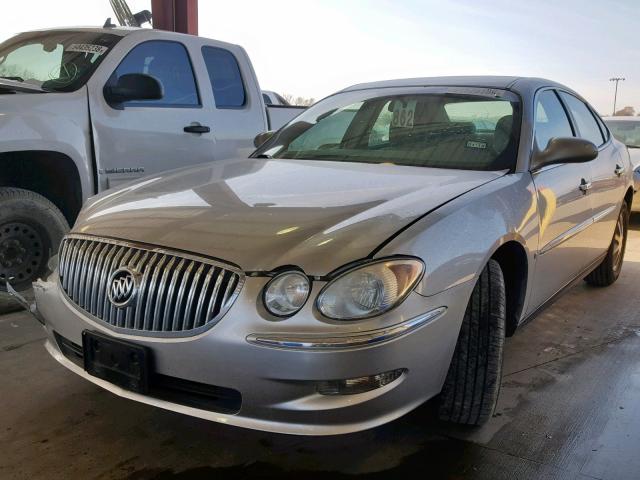 2G4WC582881190355 - 2008 BUICK LACROSSE C SILVER photo 2