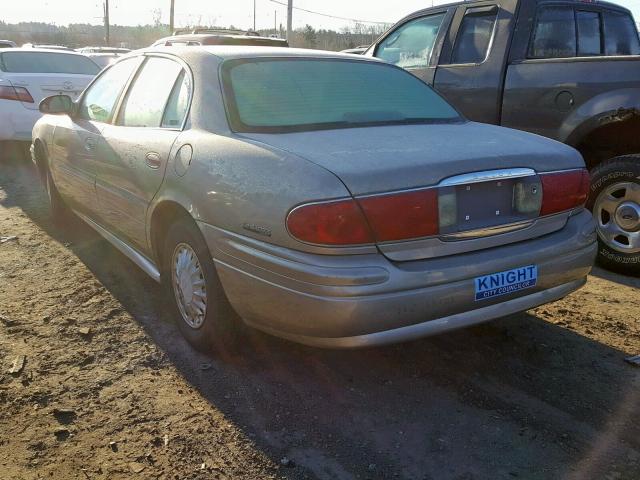 1G4HP54K524238828 - 2002 BUICK LESABRE CU BEIGE photo 3