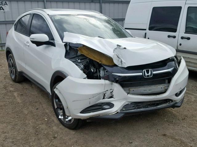 3CZRU5H77JM705235 - 2018 HONDA HR-V EXL WHITE photo 1