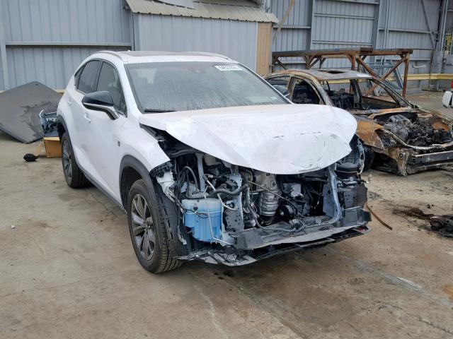 JTJYARBZ3K2123960 - 2019 LEXUS NX 300 WHITE photo 1