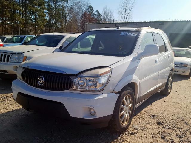 3G5DB03L36S500955 - 2006 BUICK RENDEZVOUS WHITE photo 2