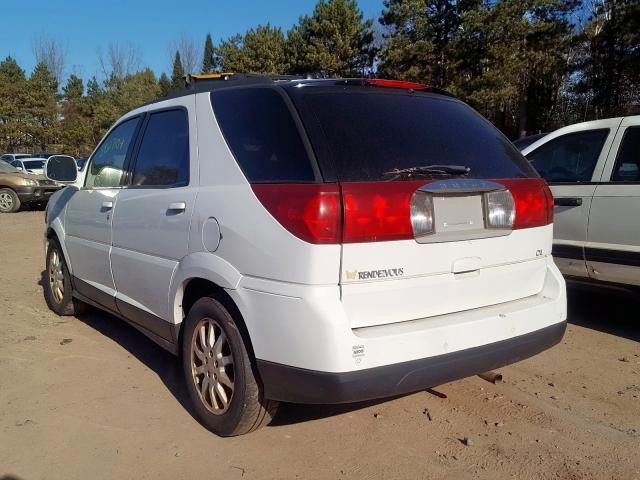 3G5DB03L36S500955 - 2006 BUICK RENDEZVOUS WHITE photo 3