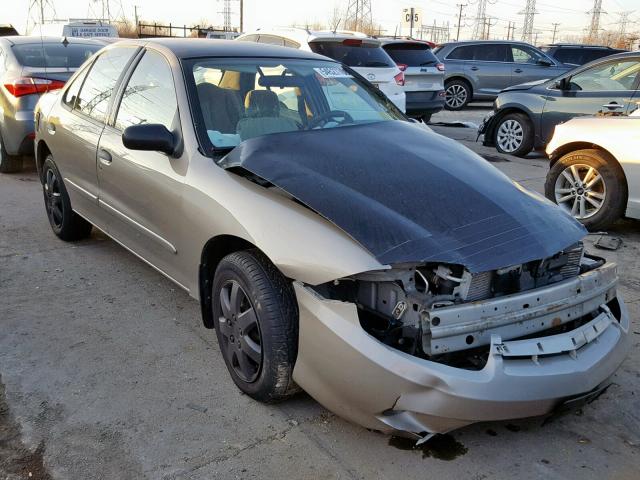 1G1JF52F247295562 - 2004 CHEVROLET CAVALIER L GOLD photo 1