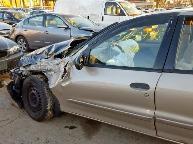 1G1JF52F247295562 - 2004 CHEVROLET CAVALIER L GOLD photo 10